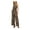 Beige, variant on International Concepts Womens Halter Jumpsuit Ombre Cheetah XL
