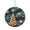B, variant on Christmas Tree Ornament, Acrylic Pendant Decoration, Navy Blue and Gold Christmas Hanging Decoration for Home and Car, Durable and Elegant Acrylic Material
