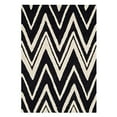 thumbnail image 2 of Safavieh Cambridge 3' X 5' Hand Tufted Wool Rug in Black and Ivory, 2 of 4