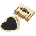 thumbnail image 3 of 10pcs Heart Mini Chalkboard Signs Framed Small Chalkboards with Stand, 3 of 9
