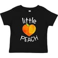thumbnail image 3 of Inktastic Little Peach Cute Heart Shaped Peach Boys or Girls Toddler T-Shirt, 3 of 5