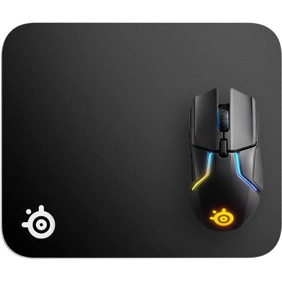 Best Selling Mouse Pad of All Time Black Peak Tracking and Stability Medium Thick Cloth SteelSeries QcK Gaming Surface 