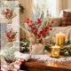thumbnail image 1 of Árboles De Plástico Árbol De Navidad Artificial De 30cm Para Escritorio, Con Piñas De Frutos Rojos Y Base De Arpillera Para Decoración De Escritorio De Estilo Rústico (1 Unidad) Rkxzt, 1 of 8