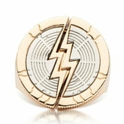 SalesOne LLC DC The Flash Movie Costume Ring Brass Replica With Slide-Open Function | Size 10 Unisex