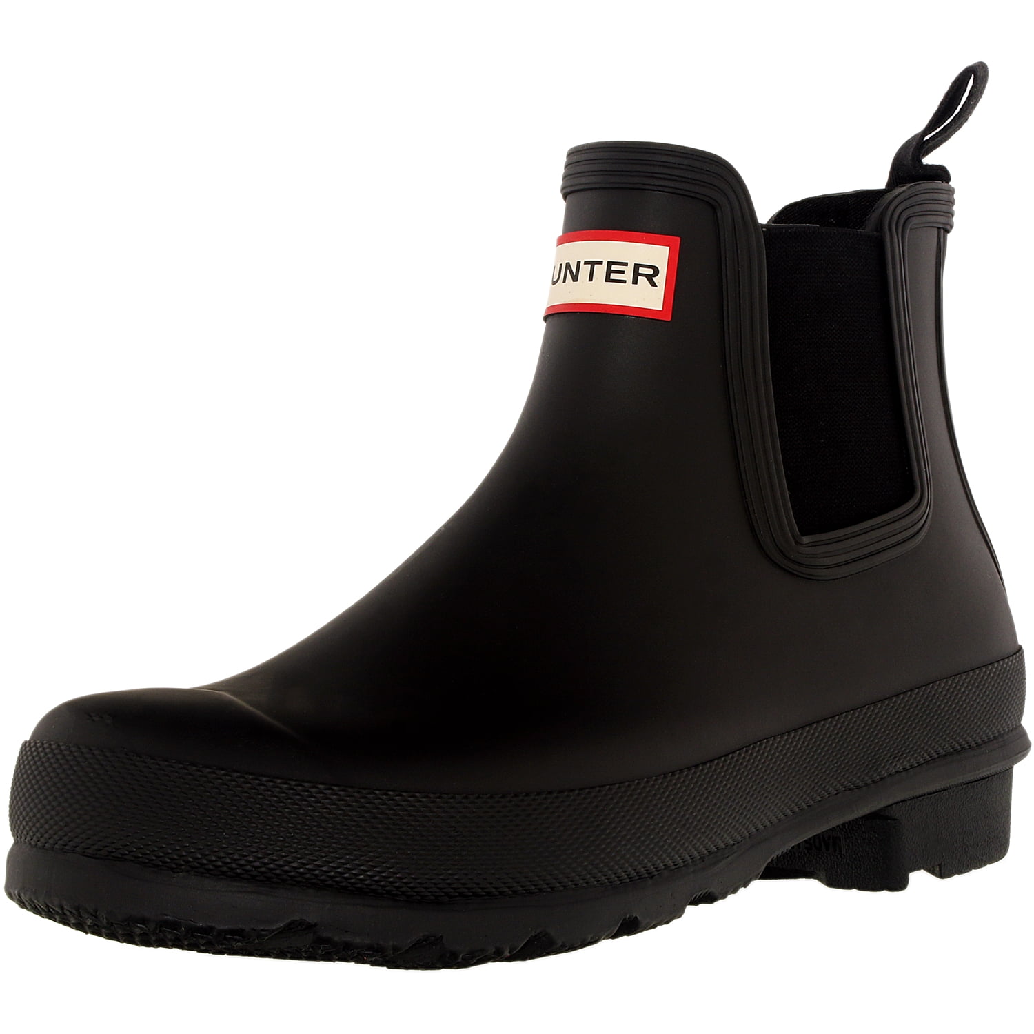 Black ankle hunter boots Clearance