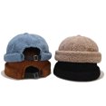 thumbnail image 3 of YM YOUMU Women Men Brimless Hat Unisex Rolled Cuff Beanie Cap Warm Winter, 3 of 4