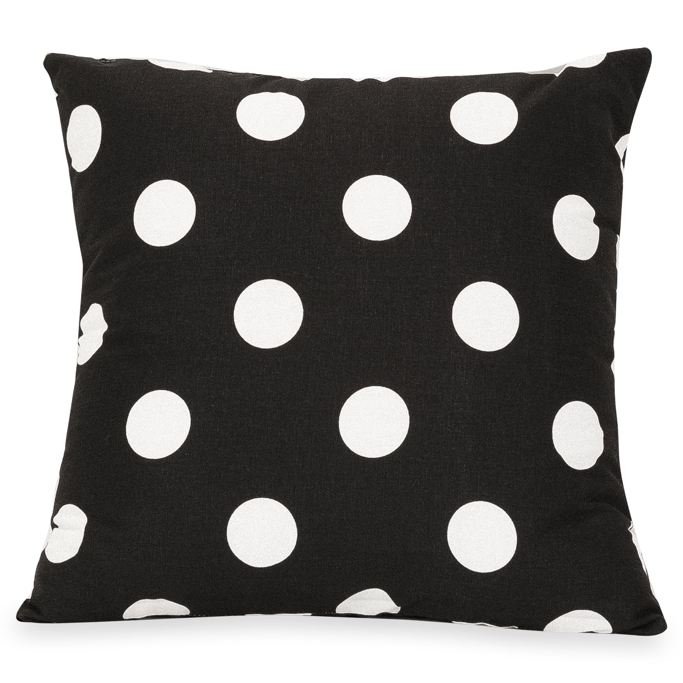 Majestic Home Goods Indoor Black Large Polka Dot Extra Large Decorative