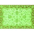 thumbnail image 1 of Ahgly Company Indoor Rectangle Oriental Green Traditional Area Rugs, 5' x 8', 1 of 4
