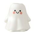 thumbnail image 2 of Leodye 1pcs Cute Ghost Ceramic Flower Vase, White Decorative Planter with Smiley Face, Modern Home Decor for Fresh Flowers, Nursery Room, 2 of 5