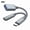 TYPE C 2 IN 1 Gray, variant on OTG 2 IN 1 Adapter Cable USB 3.1 Female Splitter USB C to USB A Type C PD 15W Fast Charger