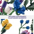 thumbnail image 5 of Flower Bouquet Building Sets, Artificial Plant Building Set with Flowers, DIY Unique Decoration Home, Lego Compatible, 528 Pieces Botanical Collection for Adult Her/Mom/Women/Girl, 5 of 10