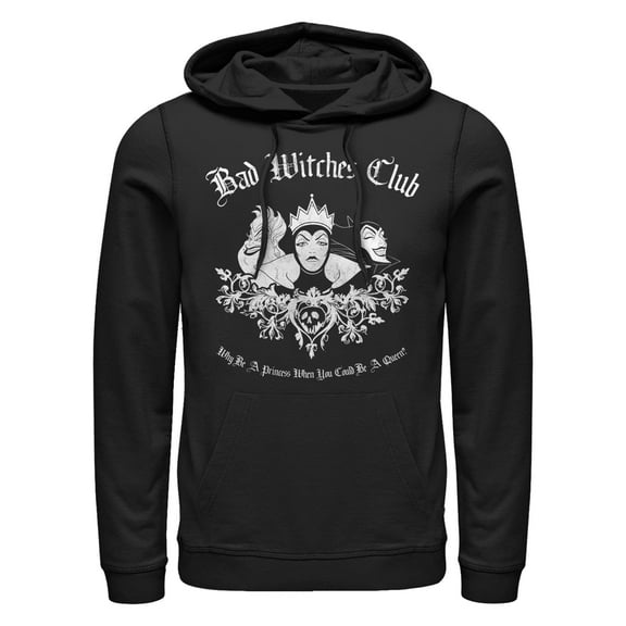 Men's Disney Bad Witches Club  Pull Over Hoodie