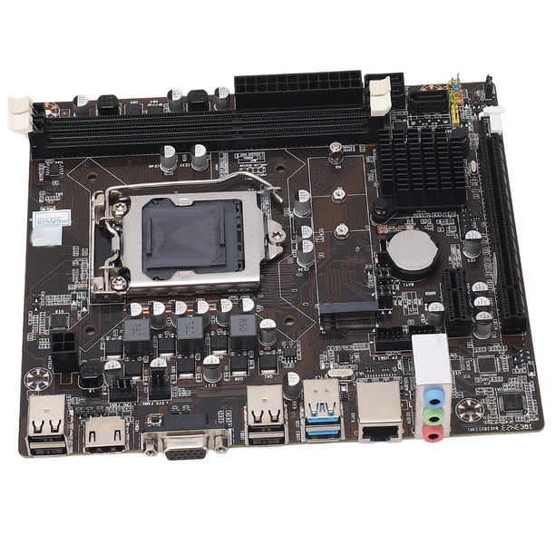 H61 Pc DDR3 Mainboard, H61 Dual Channel PC Gaming Motherboard Support 16GB ...