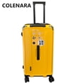thumbnail image 3 of COLENARA 20 "22" 24 "26" 28 "30" 32 "34" 36 "40 pulgadas equipaje de mujer cubierta de carrito de gran capacidad estilo carro bolsa de viaje maleta, 3 of 4