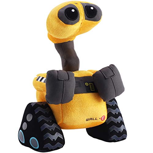 Fairzoo Wall E Plush Plush Robot Toy Stuffed Animal Gifts For Kids 12 Deluxe Plush Walmart Com Walmart Com