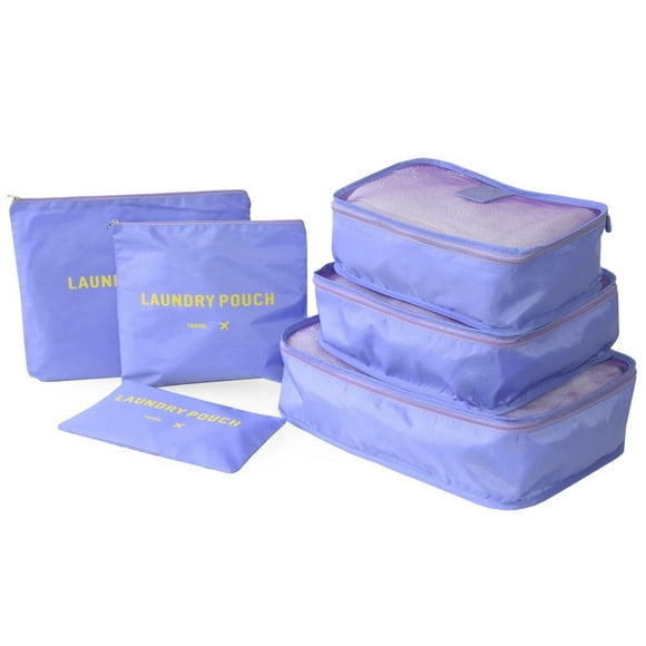 Nicci 6pc Luggage Organizer Set