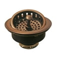 thumbnail image 1 of Westbrass D214-11 Kitchen Basket Strainer, 1-Pack, Antique Copper, 1 of 5