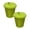 O354 Green 2.4x3.7" 2Pack, variant on 2Pcs Mini Galvanized Can with Lid,Small Metal Buckets with Lids, Wastebasket Can, Metal Rubbish Bin, Tabletop Can, Flower Pot Pen Holde , Waste Receptacles and Liners, Decorations Happy 2026!