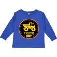 thumbnail image 3 of Inktastic Construction Truck Boy Childs Boys Long Sleeve Toddler T-Shirt, 3 of 5