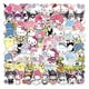 thumbnail image 1 of Pegatinas de Sanrio para niños, calcomanías de calcomanías variadas de 10/30/50/100 piezas, Cinnamoroll, HelloKitty, Kuromi, para teléfono, equipaje, portátil, guitarra, juguete, 1 of 3