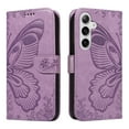 thumbnail image 2 of for Samsung Galaxy S25 Plus Case Wallet for Women, Flip Folio Cover with Butterfly Pattern PU Leather Stand Card Holder Slots Wrist Strap Protective Phone Case for Samsung Galaxy S25 Plus, Purple, 2 of 9