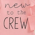 thumbnail image 7 of NOLDARES Newborn Infant Baby Girl Fall Winter Clothes Outfits Ruffle Romper 3Pcs Pants Sets Toddler Girls Clothing Set(Pink,3-6 M), 7 of 7