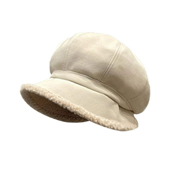 LEKODE Newsboy Hat Newsboy Caps for Women Newsboy Cap Beret Hats for Women Newsboy Hats for Women Summer Womens Newsboy Cap Beret Hat Beige 1 One Size