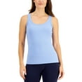 thumbnail image 3 of Jenni by Jennifer Moore Womens Ribbed Sleep Tank Top, 3 of 4