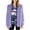 Purple, variant on Lovskoo Womens Winter Coats Faux Fur Jacket Thick Warm Long Sleeve Open Front Cardigan Long Round Neck Jacket Sky Blue