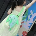 thumbnail image 3 of Cartoon Shark Shape Kids Beach Bag Breathable Mesh Design Toys Shell Collecting Storage Bag Children Sand Tools Organizer, 3 of 7