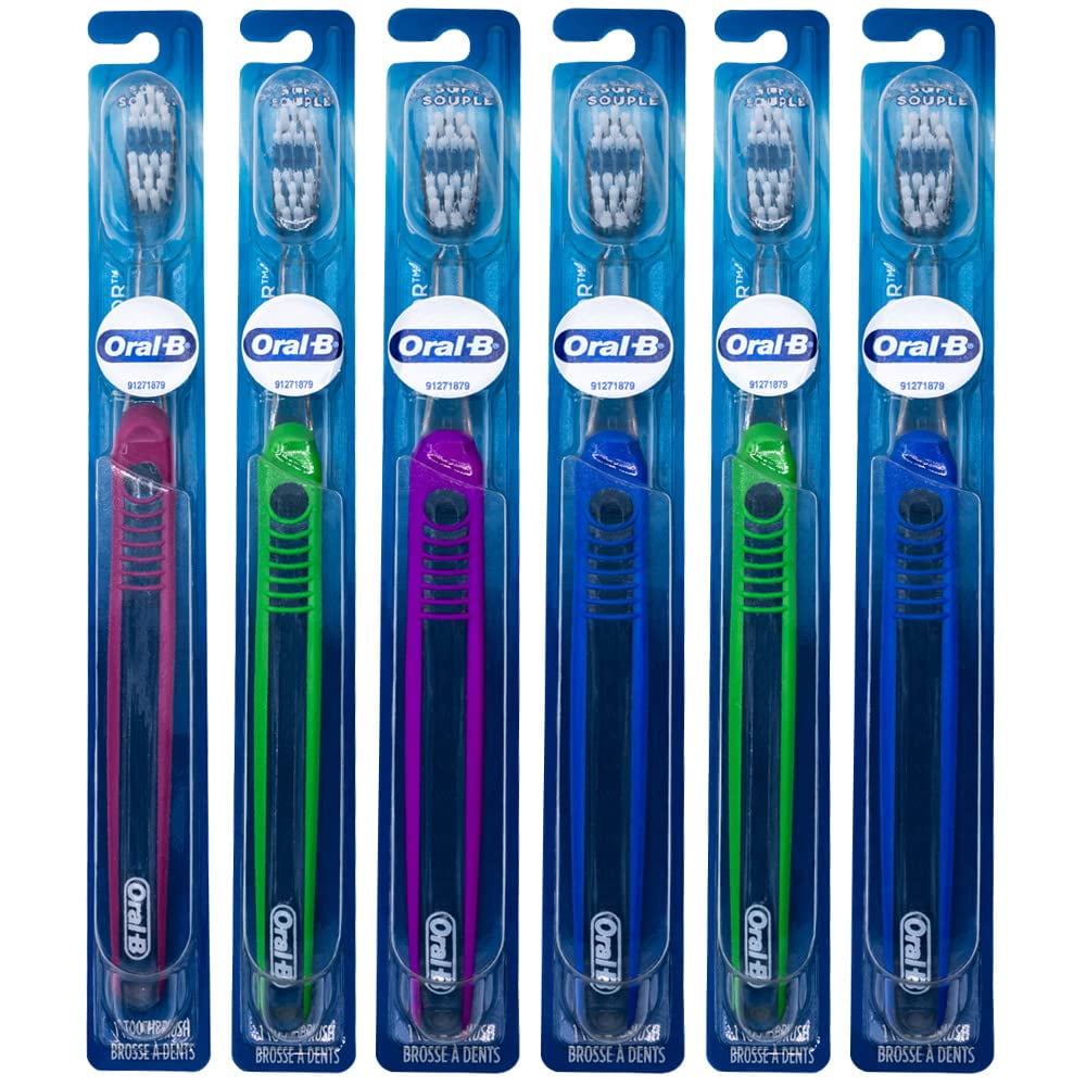 OralB Indicator Toothbrushes 35, Compact Soft (Colors Vary) Pack of
