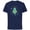 Navy, variant on Disney Princess Jasmine Aladdin Holiday Christmas Ornament - Short Sleeve Cotton T-Shirt for Adults - Customized-Black