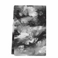 thumbnail image 2 of Abstract Black Grey Kitchen Towels Set of 1, Vintage Shabby Geometric Textured Absorbent Dish Towels for Kitchen, Microfiber Hand Towel, Quick Drying Tea Towel for Cleaning Decorative Dishcloths, 2 of 7