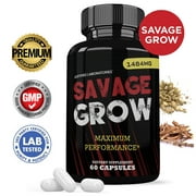 Savage Grow Mens Health Supplement 1484mg 60 Capsules