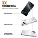 thumbnail image 3 of For iPhone 17 Pro Max Case TPU + PC Transparent Phone Cover with Kickstand, 3 of 5