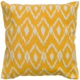 thumbnail image 1 of HomeRoots 403123 Yellow Natural Ikat Down Filled Throw Pillow, 1 of 1