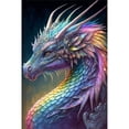 thumbnail image 1 of 5D Bricolaje Taladro Diamante Pintura Dragón Kit Del Arte Artesanía, 1 of 9