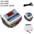 thumbnail image 2 of Greenne 12-220V Digital Solar Water Heater Temperature Controller Thermostat XH-W3001, 2 of 5