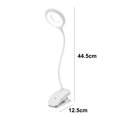 thumbnail image 2 of LED Desk Lamp Eye-Caring Clamp Light Clamp Lamps Reading Lights with USB Port, 2 of 5