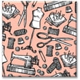 thumbnail image 1 of Cuadro Canva Listo Para Colgar Tipo Galería Materiales De Moda 80X80 cm, 1 of 4