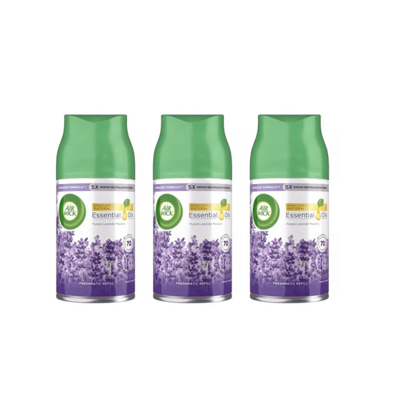 Air Wick Freshmatic Ultra Refill Lavender & Chamomile 3-Pack (6.17 oz each)