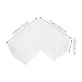 thumbnail image 2 of Soimiss Transport Corner Guard Corner Protector White PE Foam 12pcs, 2 of 8