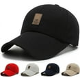thumbnail image 3 of Men Baseball Cap Cotton Canvas Cap Sun Hat for Running Workouts and Outdoor Activities New, 3 of 10
