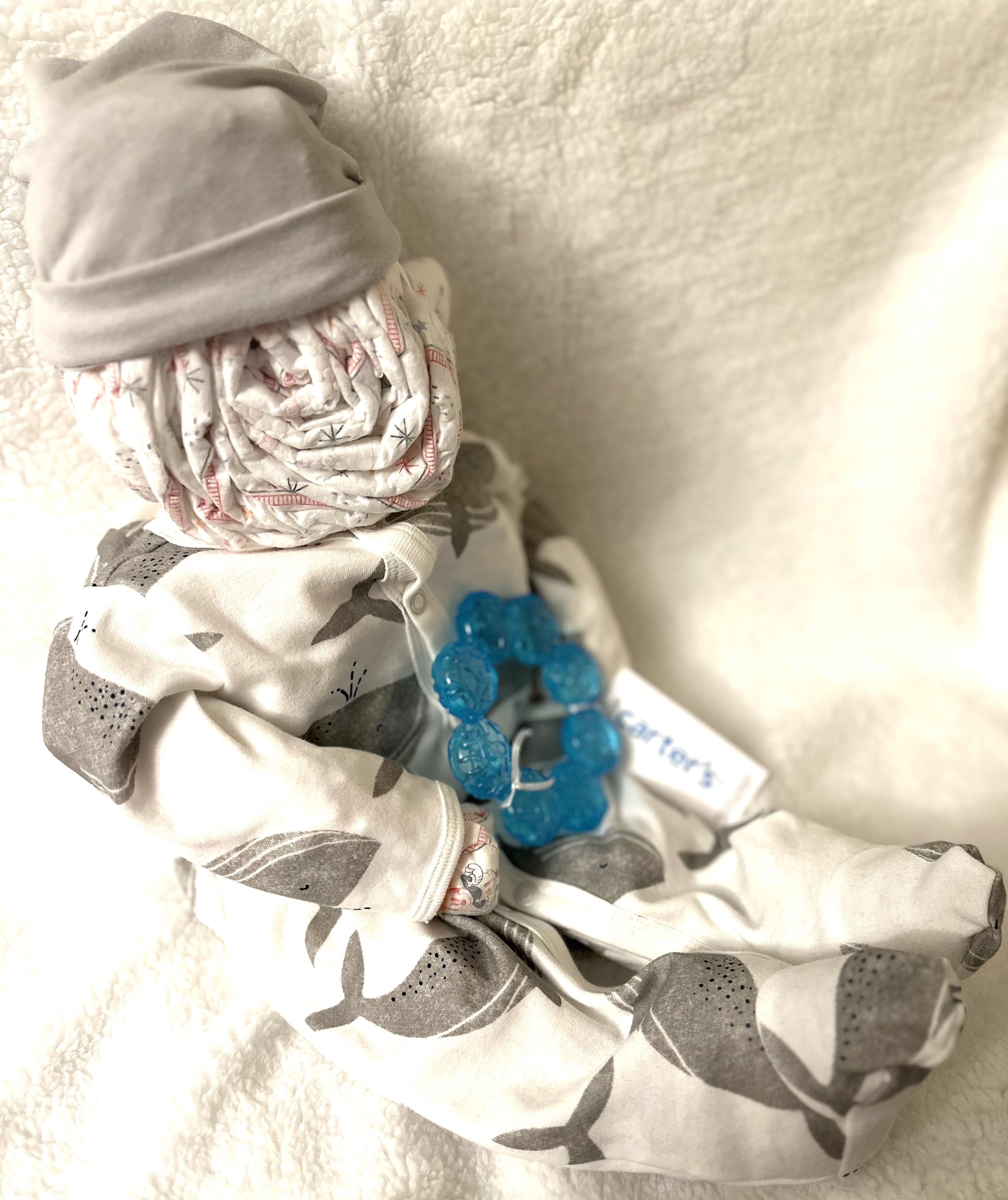 Happy Whales Diaper Baby