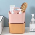 thumbnail image 4 of Small Stackable Organizer Caddy – Portable Tote For Bathroom Crafts Or School (Square), 4 of 4