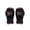 Black, variant on Women Taiyaki Slippers Casual Beach Sandals Open Toe Open Back Thick Sole Lightweight Breathable EVA Home Outdoor Loungewear with Cartoon Motif Black 6.5