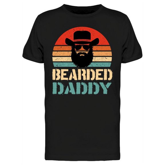 Bearded Daddy T-Shirt Men -Image by Shutterstock, Male Medium