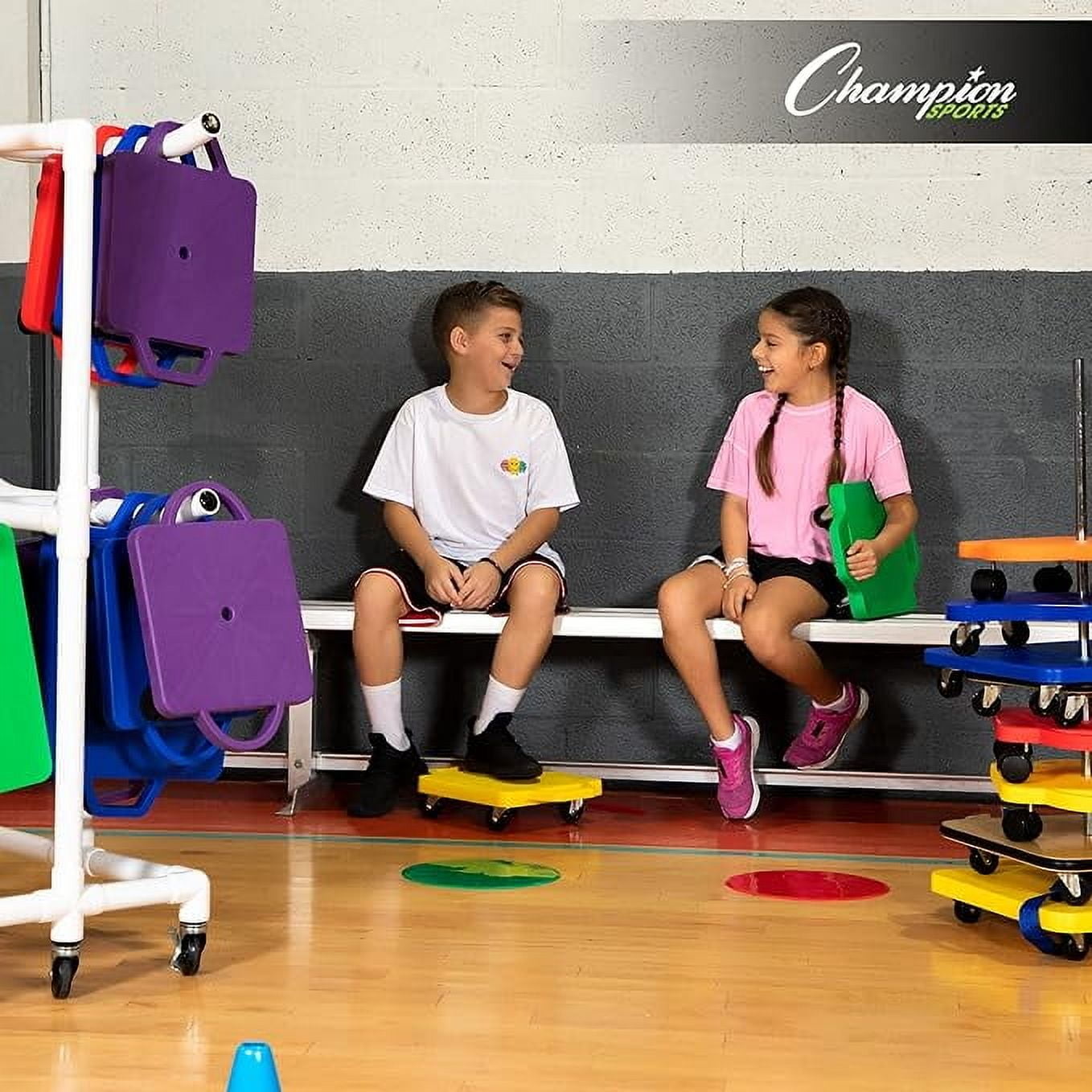 Champion Sports Extra Large Poly Spot Marker Set