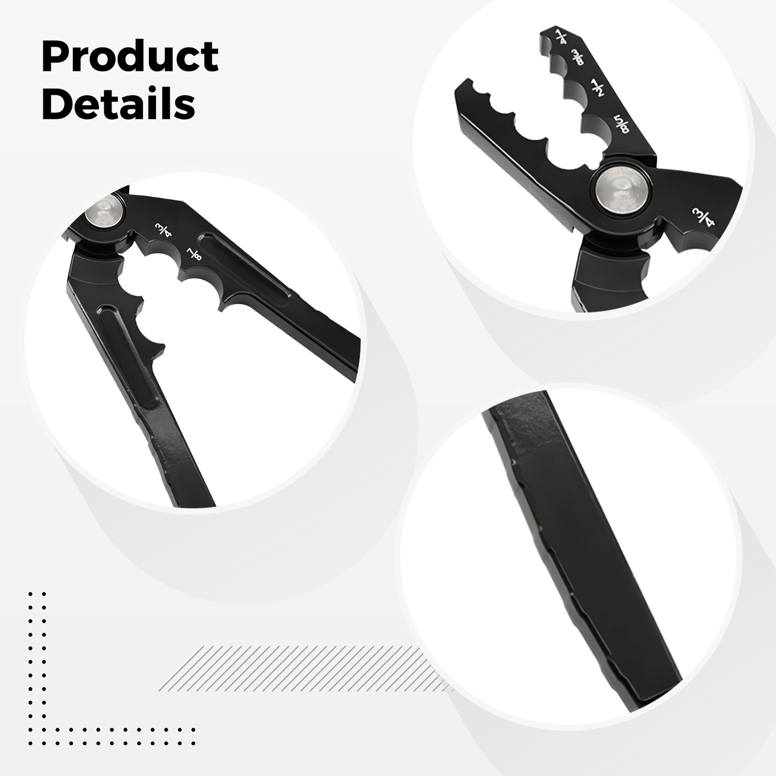 CT-301 Manual Copper Tube Rounding Tool, Flat Tube Repairer Pliers, 10.9 in / 27.7 cm Refrigeration Tool Pliers with 6 Sizes, 1/4 to 7/8 in Copper Tube Repair Tool, 17 oz / 481 g