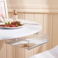 thumbnail image 5 of Self-adhesive Under The Table Desk Drawer Plastic Serving Tray Organizers and Storage, 5 of 6
